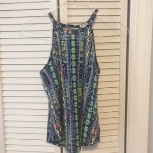 Tribal print tank top